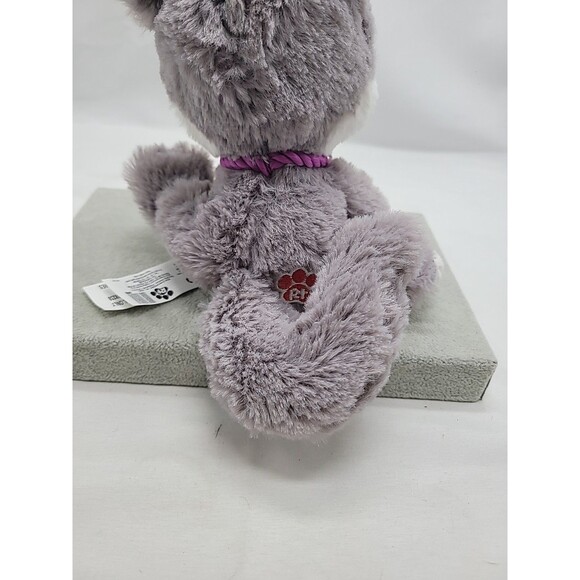 Rescue Tales Grey ,White And Purple Kitty Plush Little Tikes 7" - Picture 9 of 16